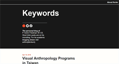 Desktop Screenshot of keywords.oxus.net